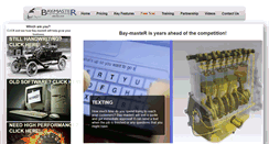 Desktop Screenshot of bay-master.com