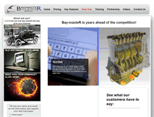Tablet Screenshot of bay-master.com